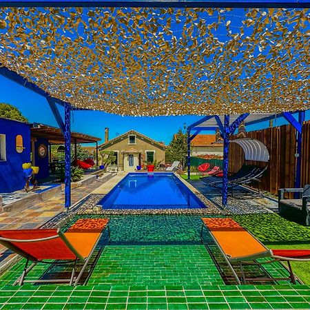 Loft Modern Avec Jardin Piscine Et Pool House Villa Lavalette Buitenkant foto