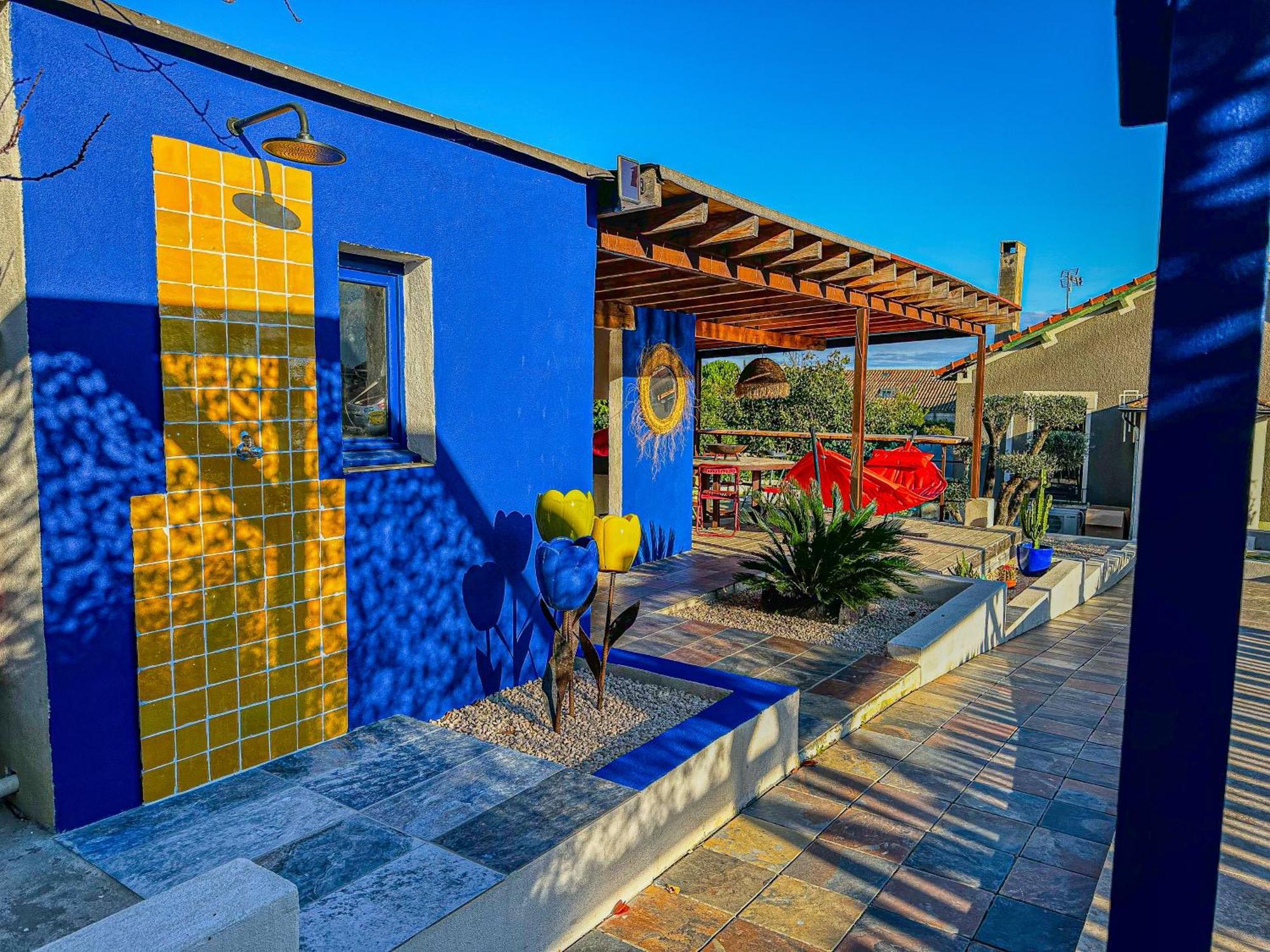 Loft Modern Avec Jardin Piscine Et Pool House Villa Lavalette Buitenkant foto