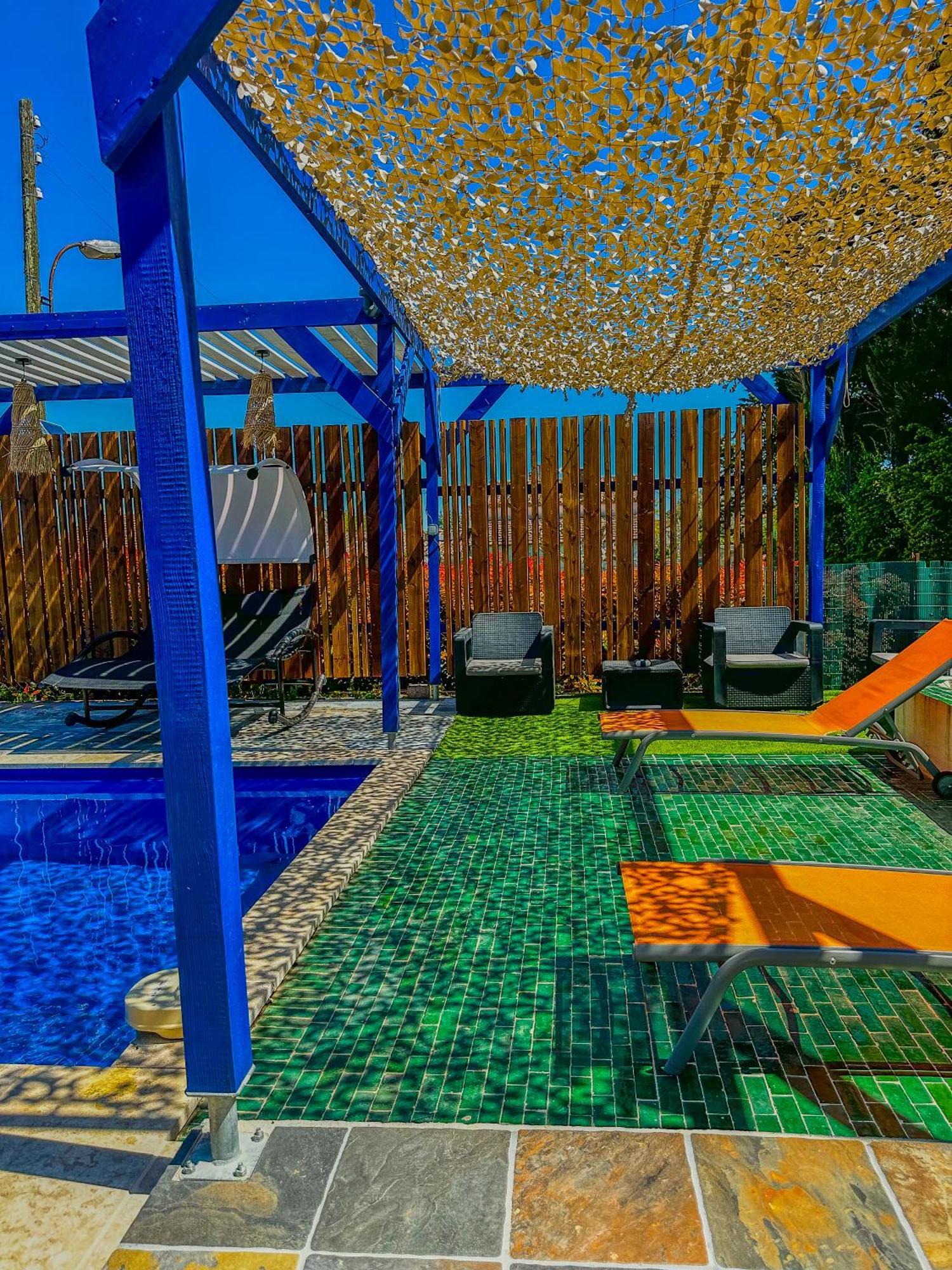 Loft Modern Avec Jardin Piscine Et Pool House Villa Lavalette Buitenkant foto